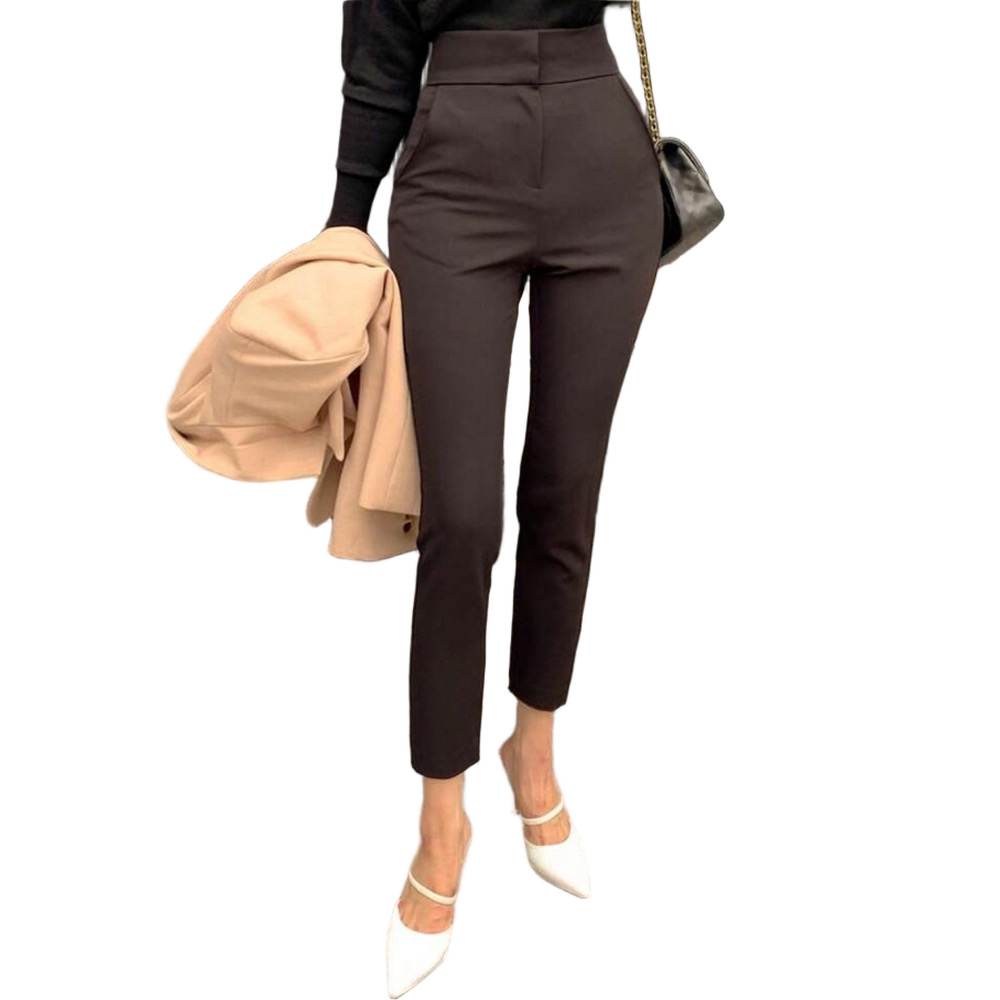 🌸3 For $30🌸High-Rise Cropped Ankle Pants